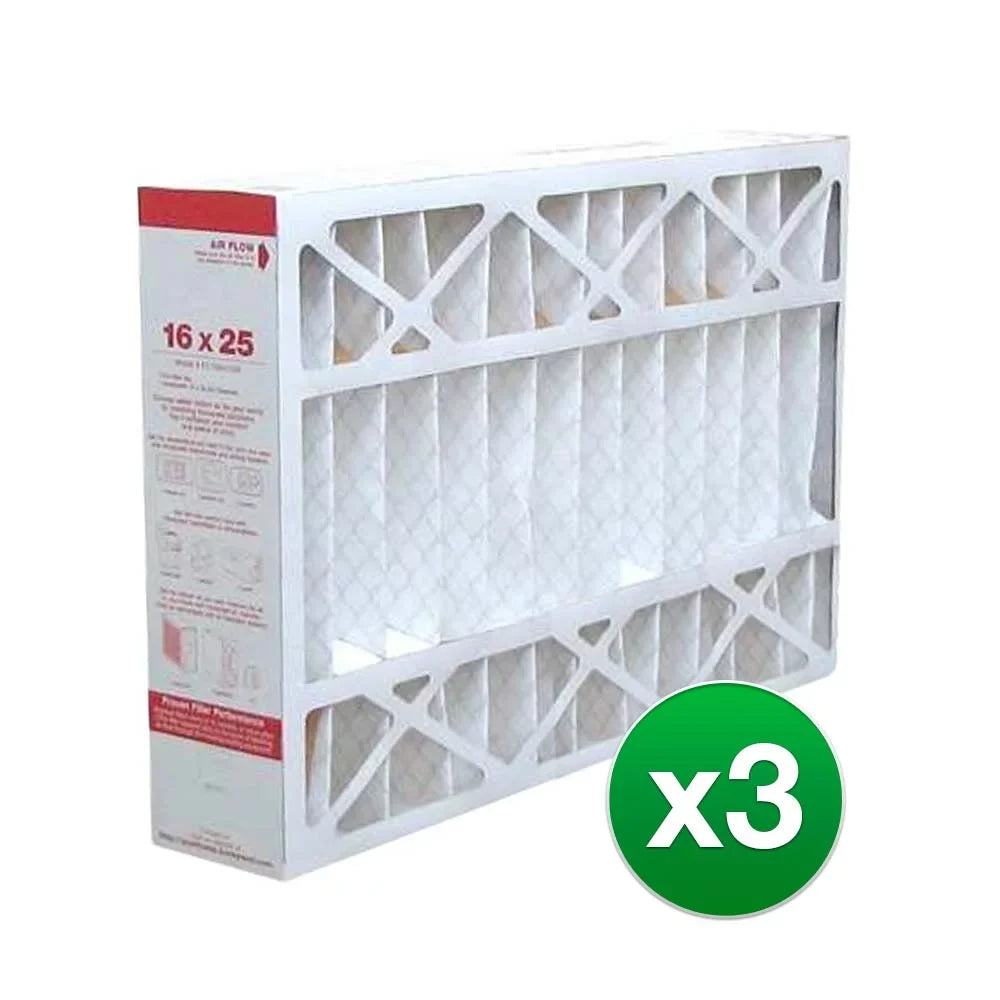 3 Pack Honeywell 16 Air for x - Replacement 25 x 4 MERV 11 Filter