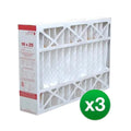 3 Pack Honeywell 16 Air for x - Replacement 25 x 4 MERV 11 Filter