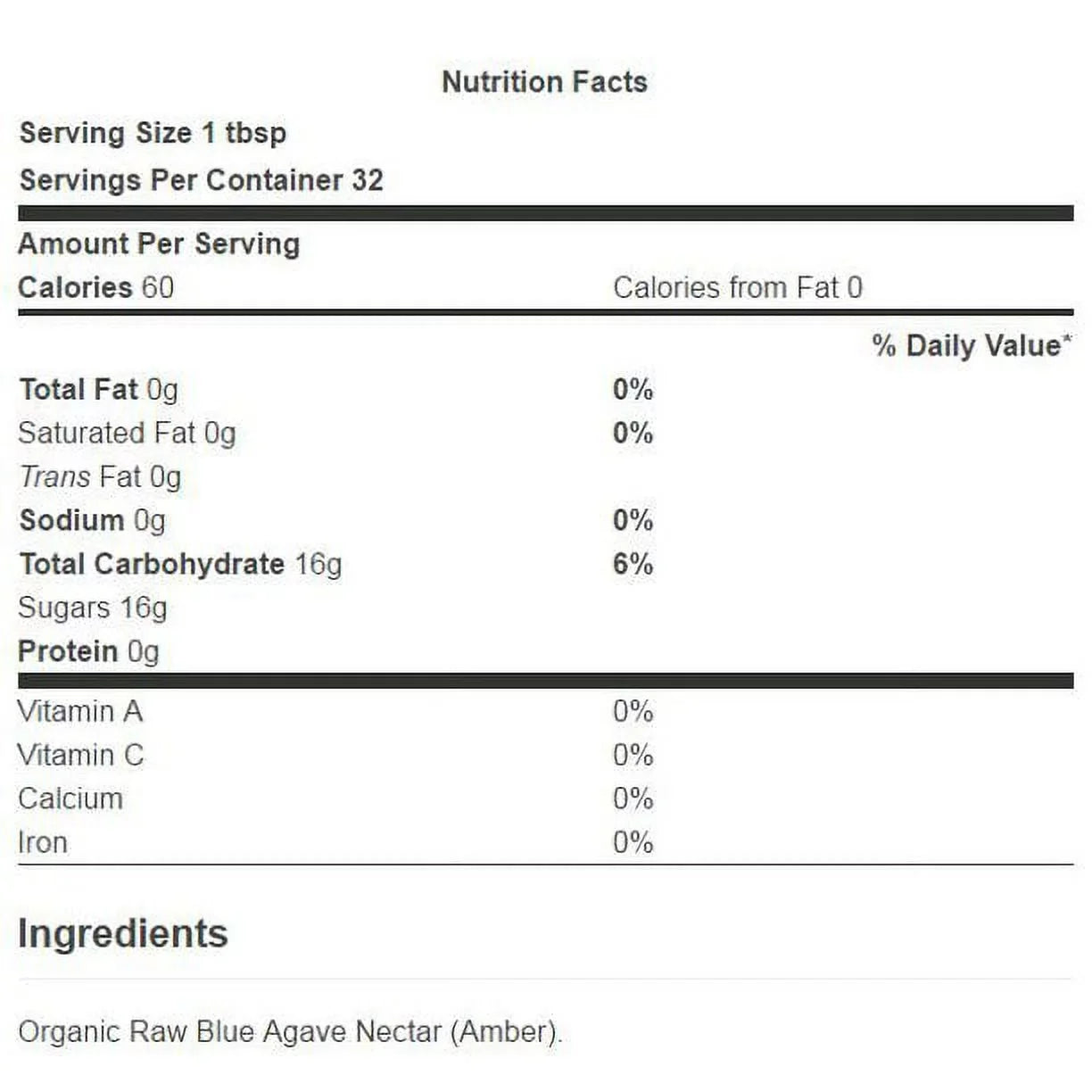 fl Live of Blue oz Pack Agave Wholesome Sweeteners Raw Sweetly 4 23.5 Organic