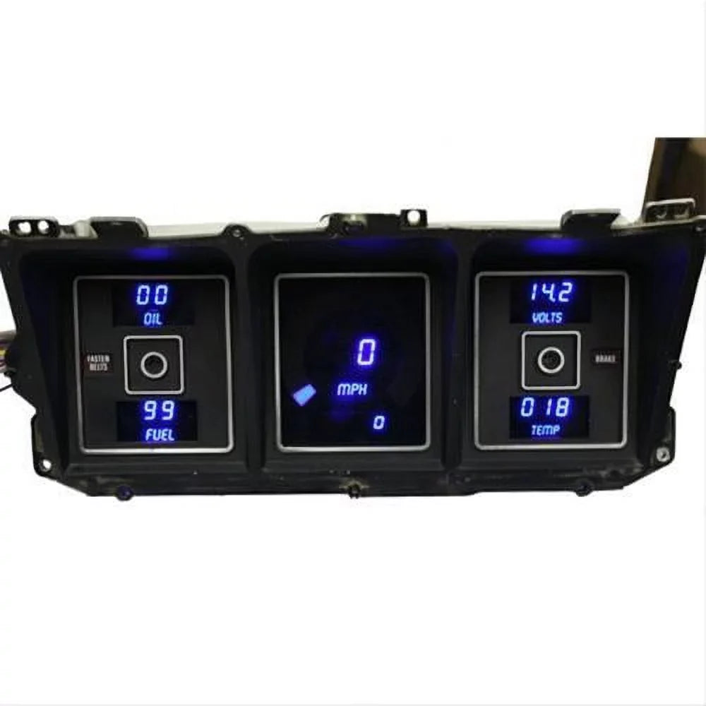Panel Digital 1973 1979 Fits Truck Ford Led Gauge