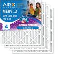 USA Conditioner WICKED Pack AIRX Air by Pleated CLEAN AC Furnace to Filters Filter FPR MERV & MPR 4 Electrostatic HVAC 18x20x1 Comparable 2200 AIR. 9 Air - FILTERS 18x20x1 13 Premium 1500 Filter Made