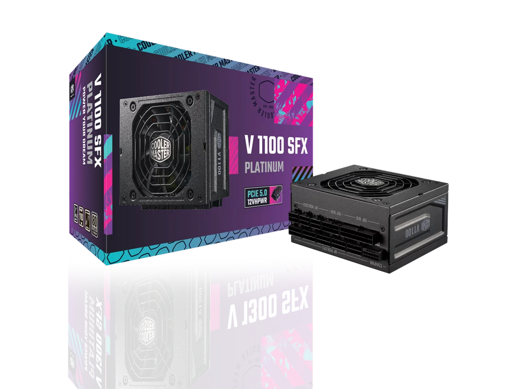 Efficiency, ATX3.0, ATX 80+ Master Fully Bracket (MPZ-B001-SFAP-BUS) SFX Platinum SFX, Platinum SFX Cooler Form Factor V1100 Included, 1100W Modular, Fully