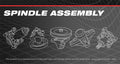72" Zero Mowers 54" Turn For Rebel Bad 61" Spindle Boy Assembly