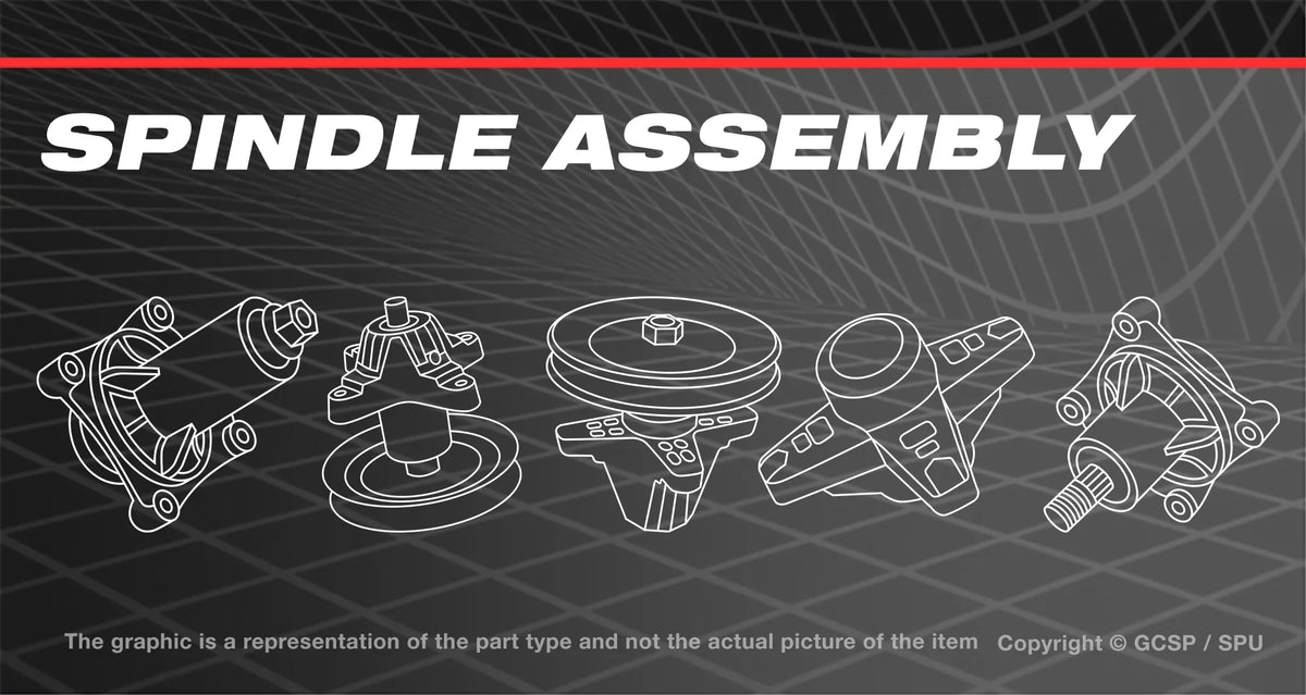 72" Zero Mowers 54" Turn For Rebel Bad 61" Spindle Boy Assembly