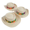 Hat Party Band - - Wear Beach Print W/Hibiscus Pieces 12