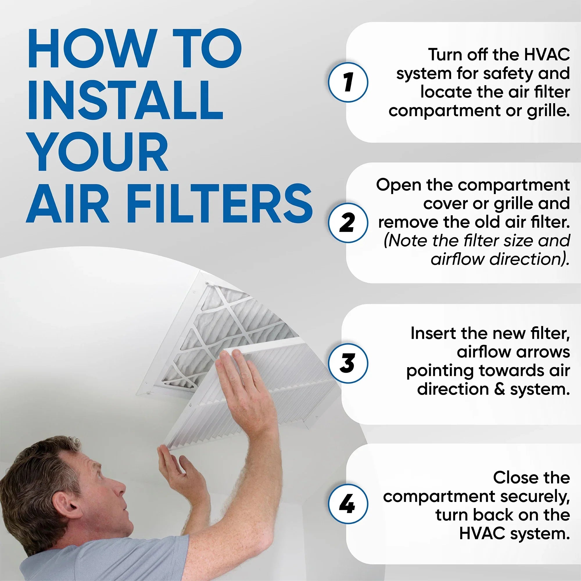 MERV Pack Air Pleated x x 23-1/2 11 Filters by 4" 18x24x4 2 Actual 3-3/4 17-1/2 of Glasfloss. Size: Inch