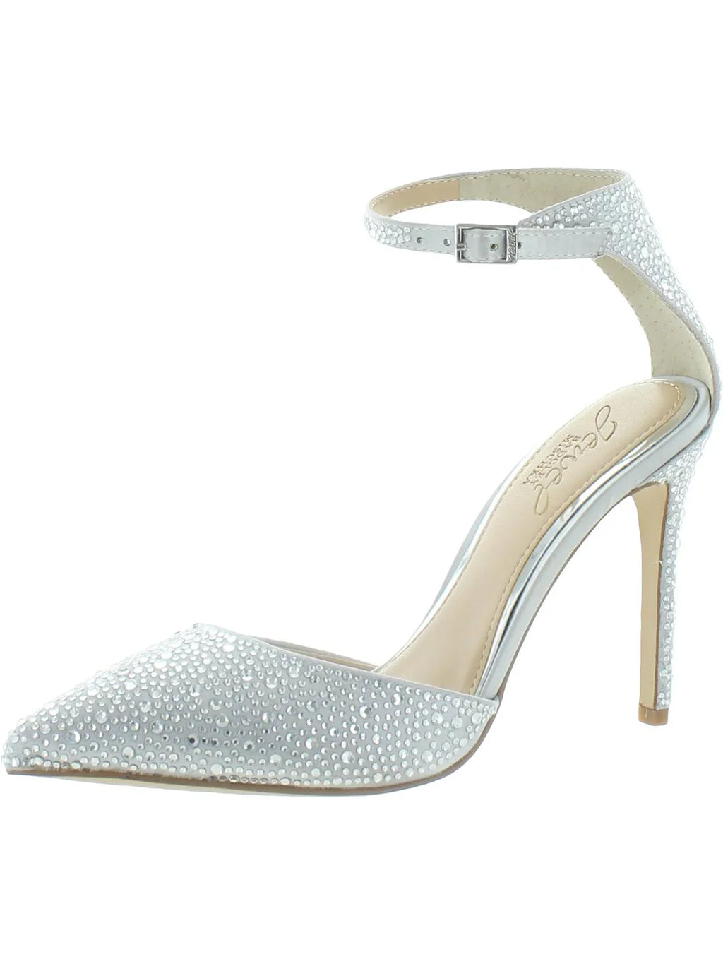 Boston Dress Jewel Satin Mischka Evening Pumps Womens Badgley
