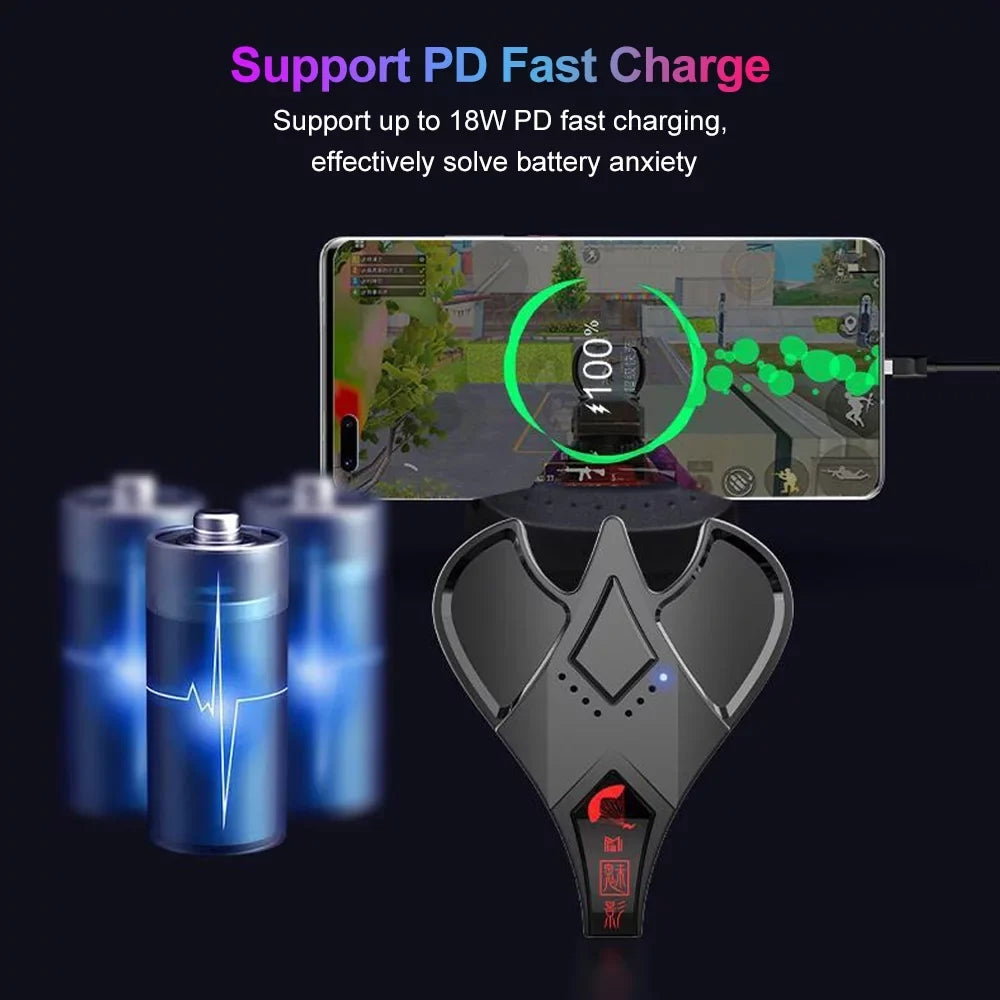 18W Mouse PD Charging Adapter Converter Mobile Game Keyboard USB Lixada Gaming Fast Wired for Dual-mode BT5.1