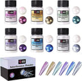 Resin, LET'S 6 Pigment for Powder Mica Slime, Resin Interference for RESIN Paint, Art Mica Resin, Colors Pearl Spirit Powder Epoxy Powder,