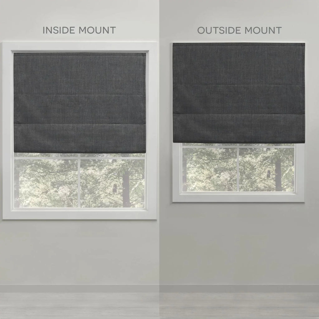 Ricardo Shade, Home Exclusive Blackout Total Roman 23"x64", Grey