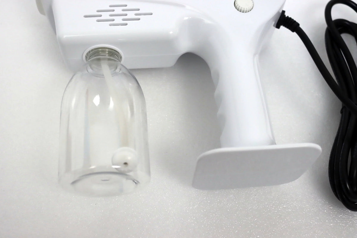 Sprayer Fogger Gun Blue Atomizing Nano Smart Disinfectant Light Disinfection 1200W Steam Sprayer