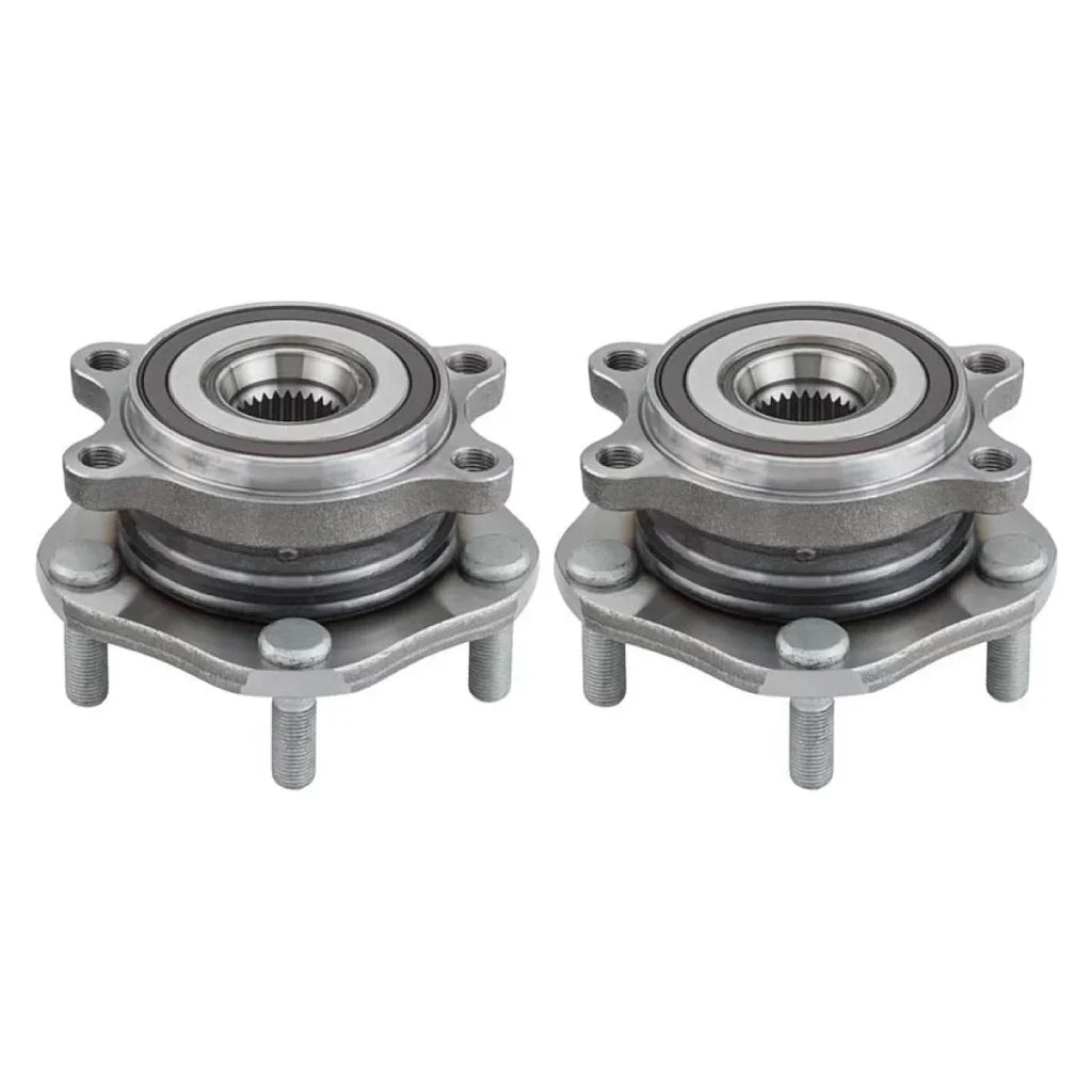 HB613359PR 2 5-Lug 2017-2018 Nissan and Rogue Set Sport 2017 2019 Wheel FWD Hub Rogue 2017-2019 Driver 2014-2016 Bearing Side 2.5L Replacement AWD Front 2018 Passenger AutoShack for Qashqai 2.0L of