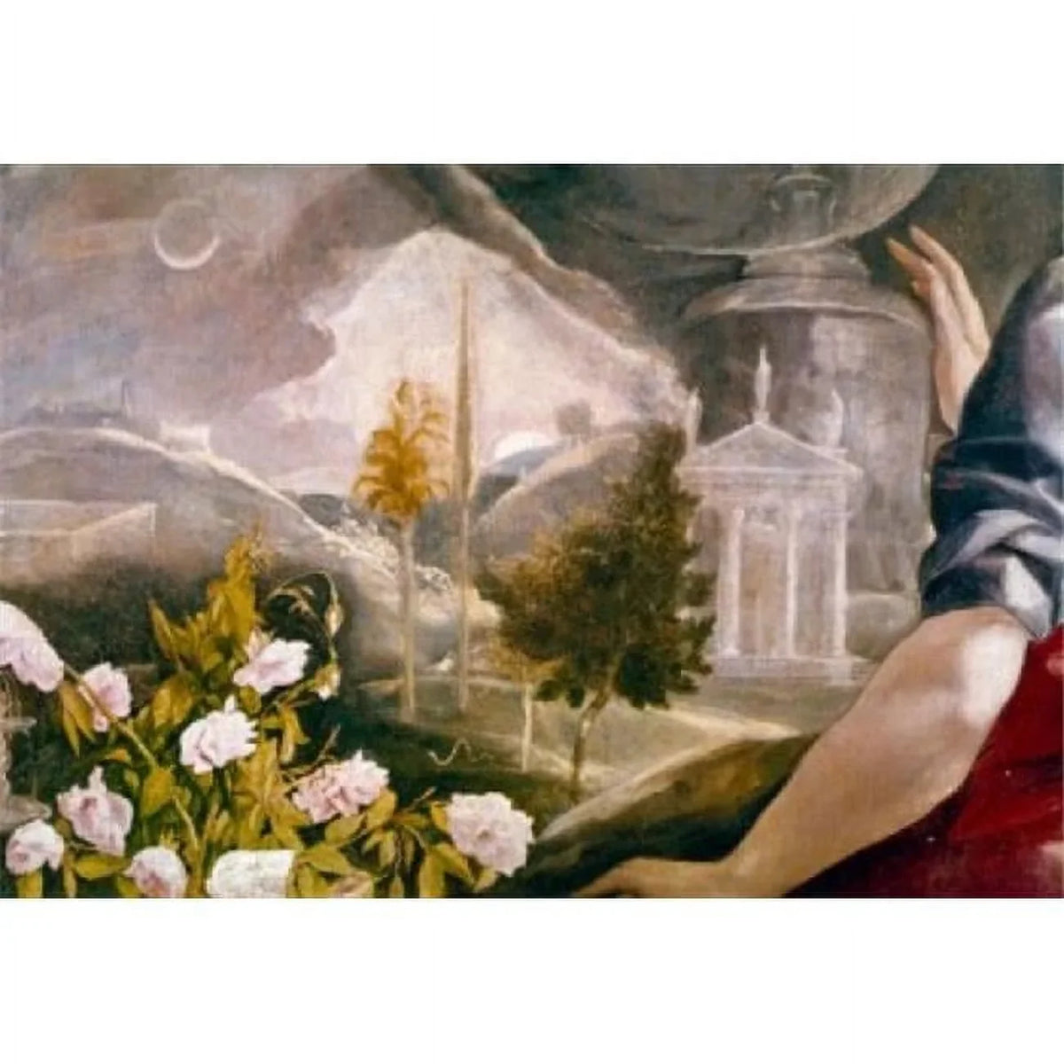 Poster 18 Cruz 24 Spain Greco by - Santa 1541-1614 in. x El Print Iglesia Conception The Immaculate Toledo