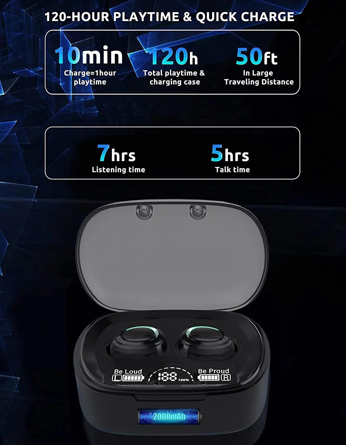 / / Wireless Samsung Compatible 10/Plus/Lite/+/5G/Note10 Reduction BlueTooth with with Noise Note IPX3 Earbuds (Black) Galaxy V5.1 Touch Sweatproof Waterproof Mic PRO