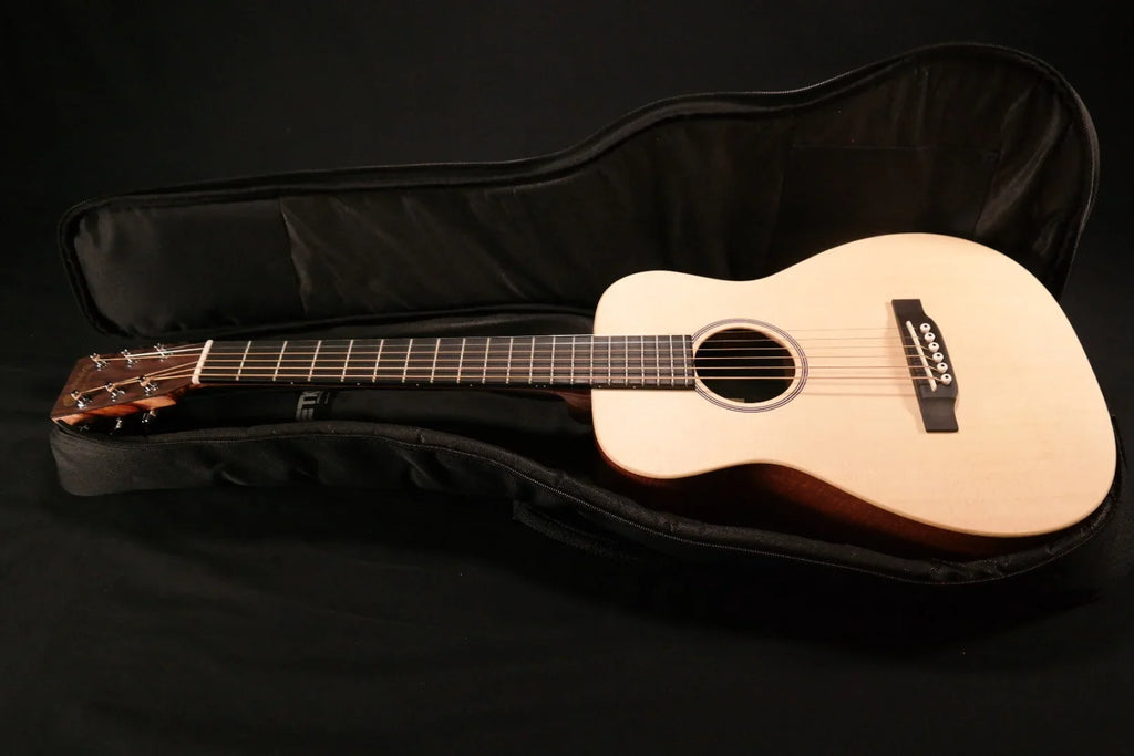 Martin Sitka HPL w/Gig Solid Acoustic/Electric Little Martin Bag LX1E Spruce/Mahogany 838