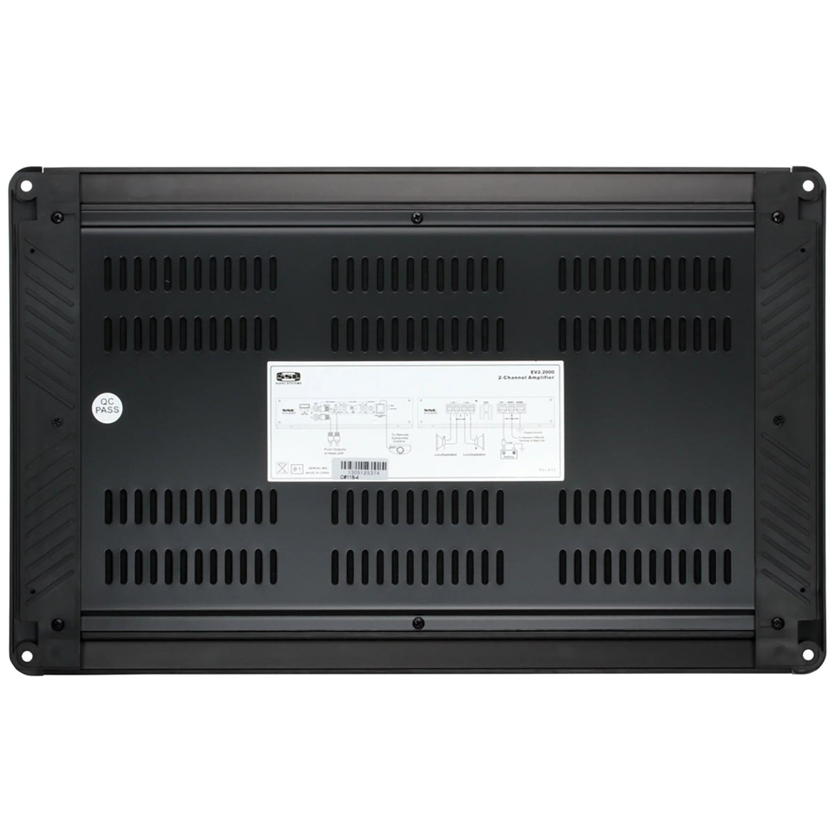 Watt Sound Storm Amplifier Laboratories 2000 2 Channel EV2.2000 Car Full Range