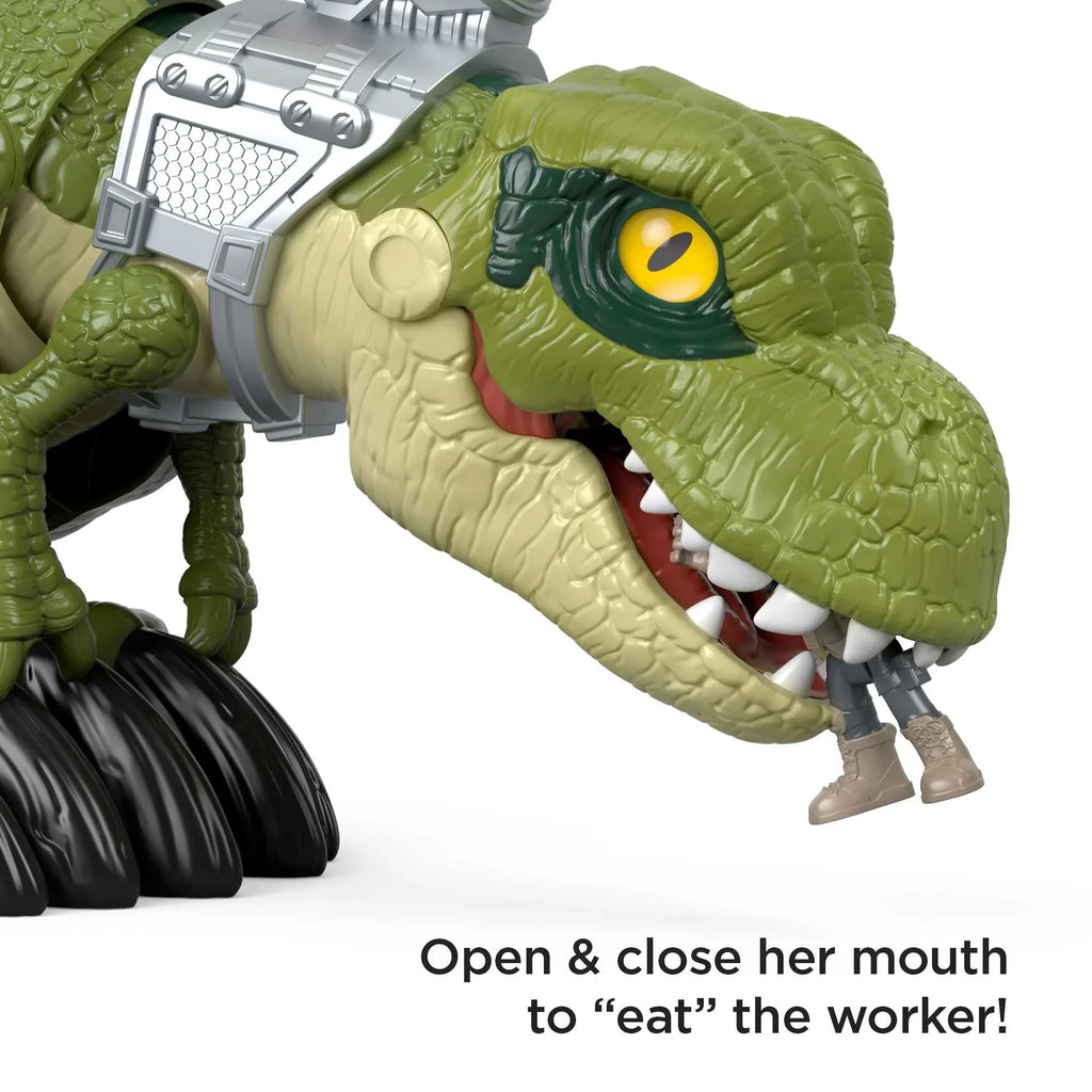 Dinosaur Mega Playset Jurassic Imaginext Mouth T.Rex World