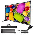 Large x Kit, Photography Banner Backdrop SHZOND Stand 10 Stand Banner Stand Background 8ft Support