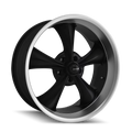 0Et Matte 20X10 Black/Machined 695 Ridler 83.82Cb 5X120.65 Lip
