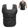 (Empty) Adjustable Loading Weighted Oxford Training Tomfoto Jacket Cloth Weight Strength 50kg Vest Loading Exercise Max Weight