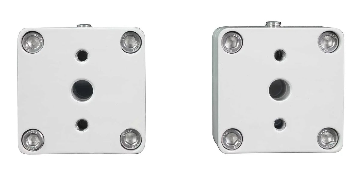 Surface MAC525W 360¡ã Swivel 5.25" White Mount Rockville 2) Pods Speaker Aluminum