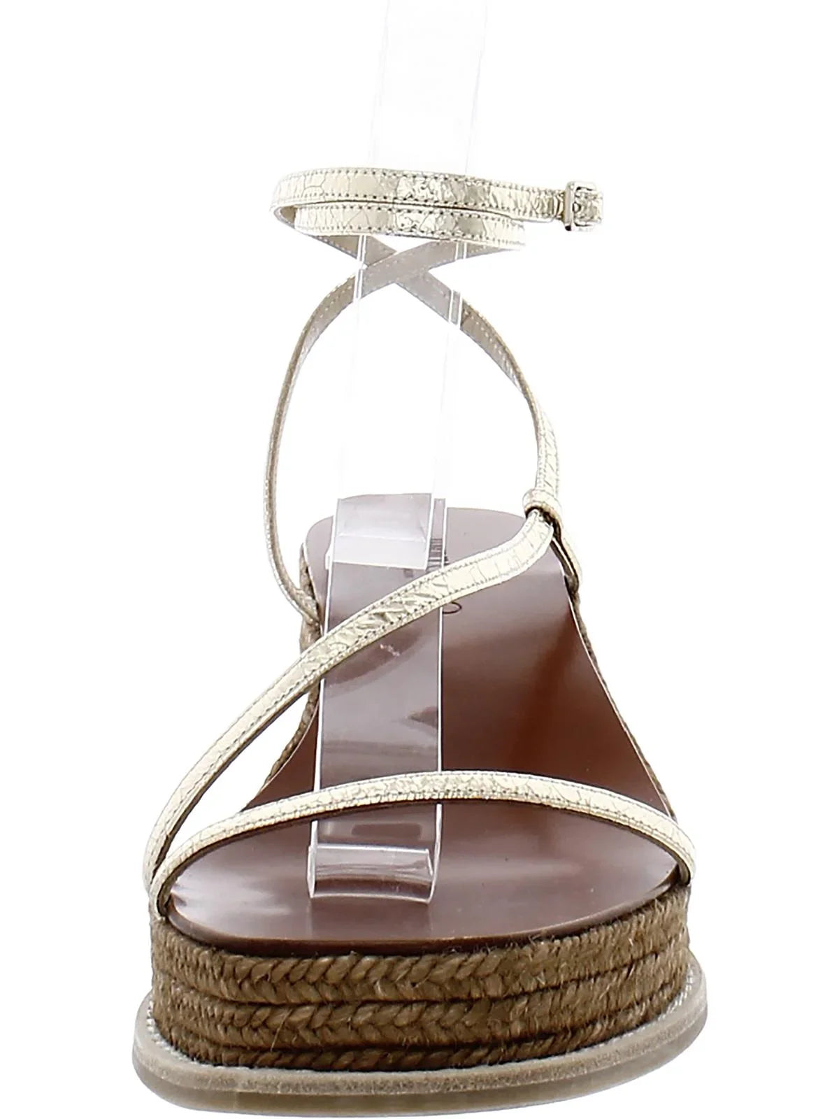 Drive Jimmy Choo Sandals 60 Toe Wedge Leather Womens Open