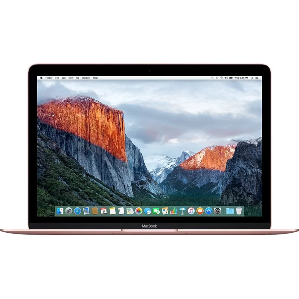 Gold, MMGL2LL/A Mac MacBook 256GB SSD, 10.11, 8GB m3-6Y30, OS 12", Apple Core (Used) Intel Rose RAM, Laptop X