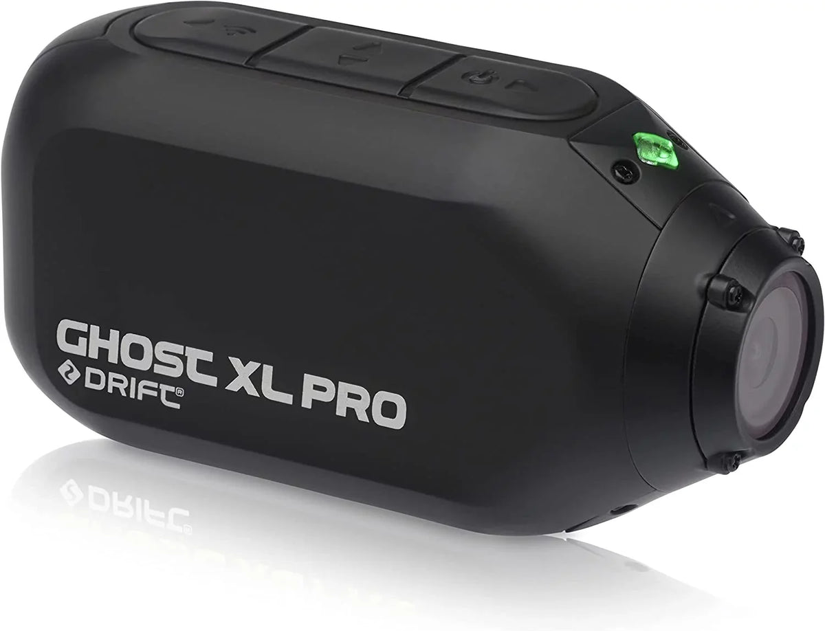 Ghost 4 Action Life Battery Stabilization Drift External Support Camera Hour XL Pro Wide Camera, Degree Mic 140 Image Angle 4K Waterproof