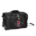 2-Wheeled Bag Black Duffel Aztecs Diego 22" MOJO State San