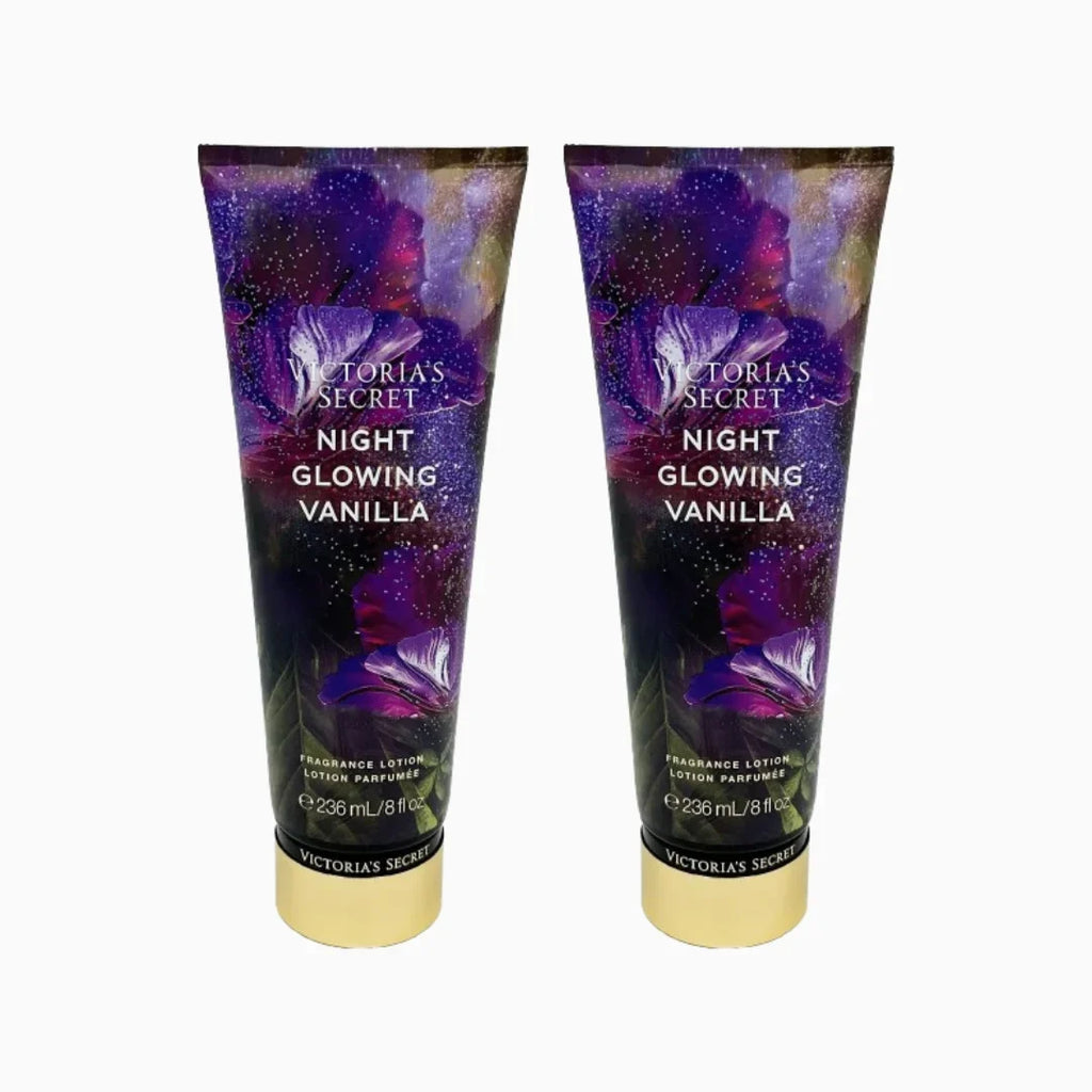 Glowing Victoria's Of Body Lotion 2) Night Secret (Pack Vanilla