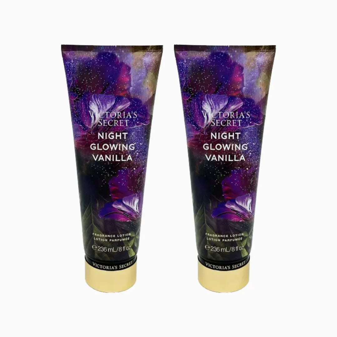 Glowing Victoria's Of Body Lotion 2) Night Secret (Pack Vanilla
