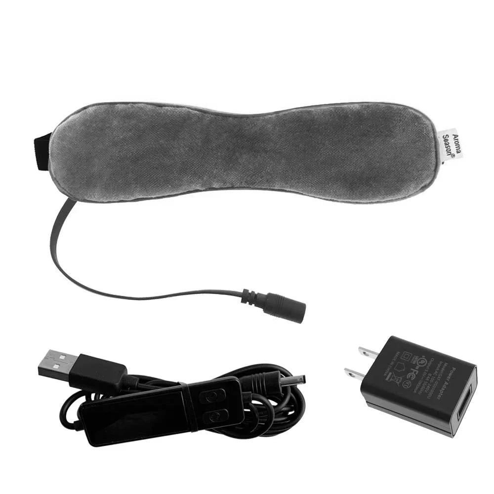 Relieve Mask Heated to Moist Season Eye Therapy Syndrome Treatment Unclog Aroma Glands, Warm Eye Dry