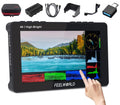 DSLR Touchscreen Camera Pro External FEELWORLD Power Kit F6 3D 5.5 F970 Wireless for Field with 1600nits Install HDMI 4K +Carry +Battery Inch Case LUT FHD 1920x1080 Monitor Transmission