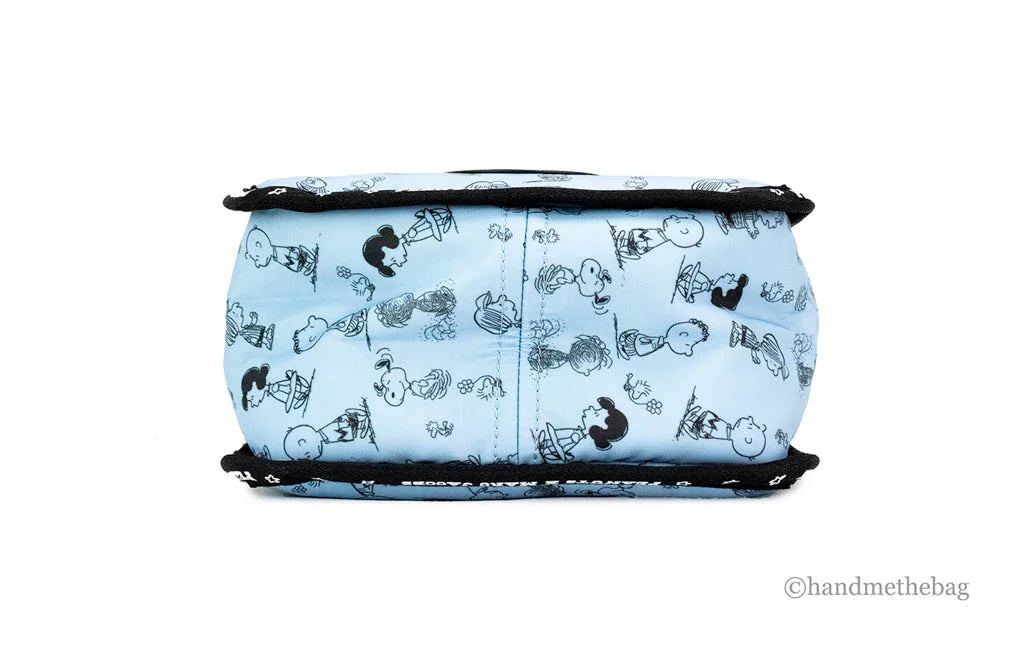 Air Puffy Mini Marc Blue Bag Purse Crossbody Handbag Peanuts X Nylon Jacobs Tote