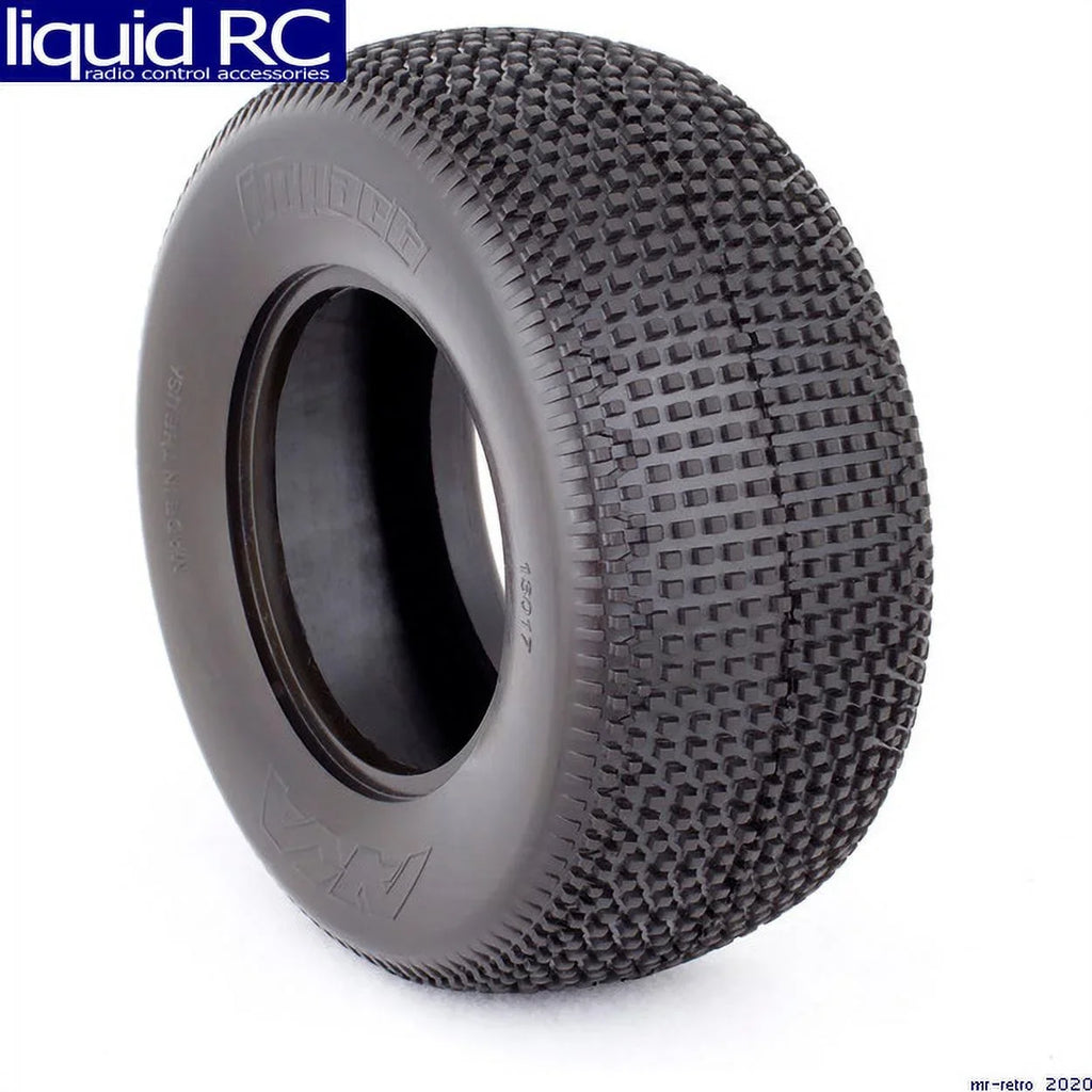 13017QR Racing SC 1/10 AKA 2 Insert SSLW Red Tire Wide w/ Impact
