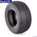 13017QR Racing SC 1/10 AKA 2 Insert SSLW Red Tire Wide w/ Impact