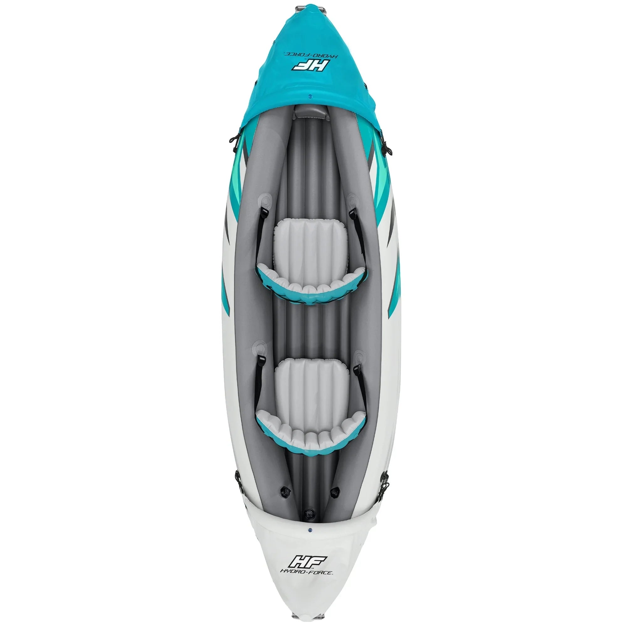 Inflatable Voyager Hydro-Force X4 Raft Set 11'6"