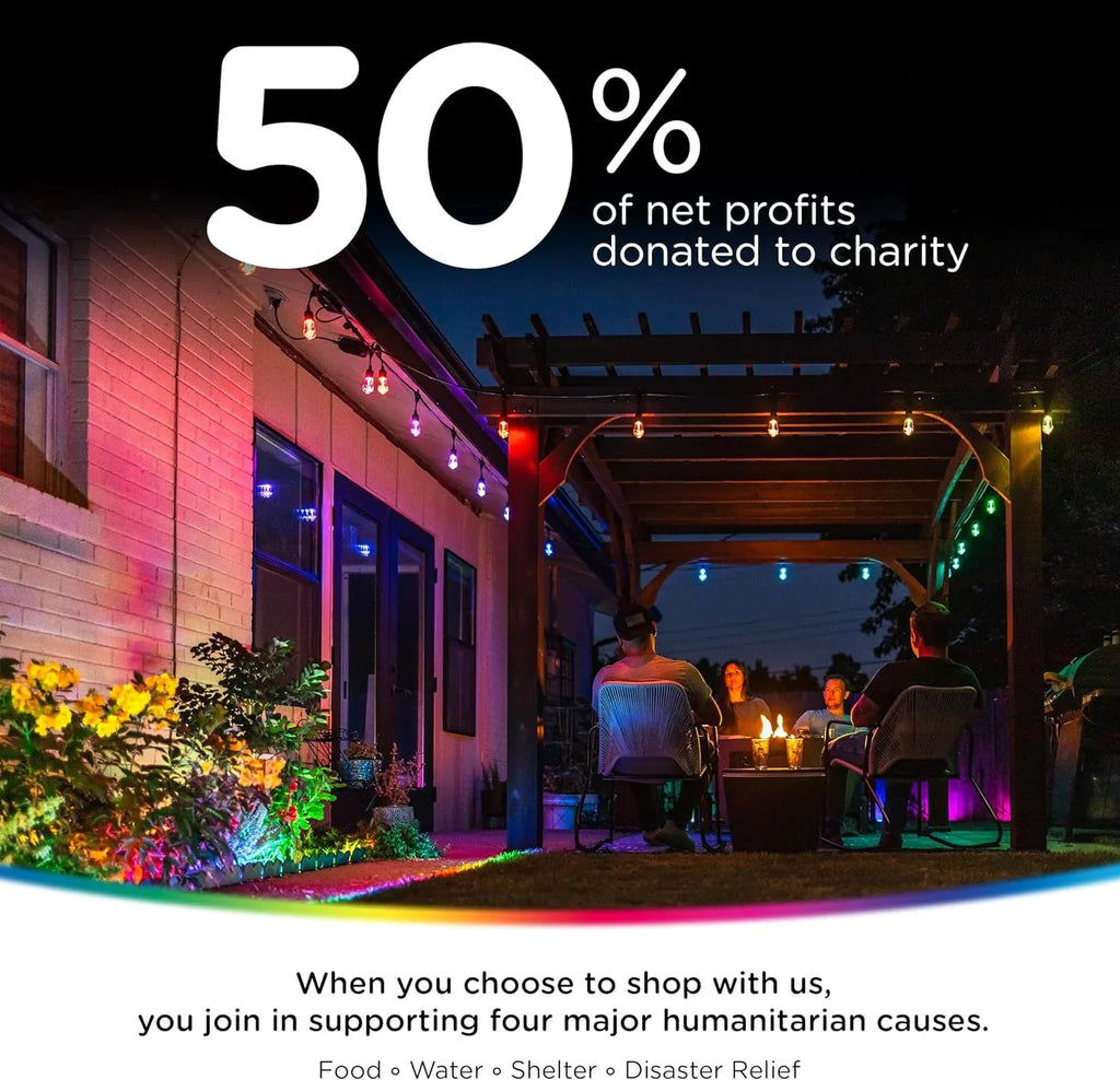 Dimmable Lights, RGB Outdoor Color Weatherproof, String String 30 Wi-Fi MINGFENG Lights, Lightweight Smart LED App 96 Customizable, Lights, Control, Patio Changing 79617 ft,