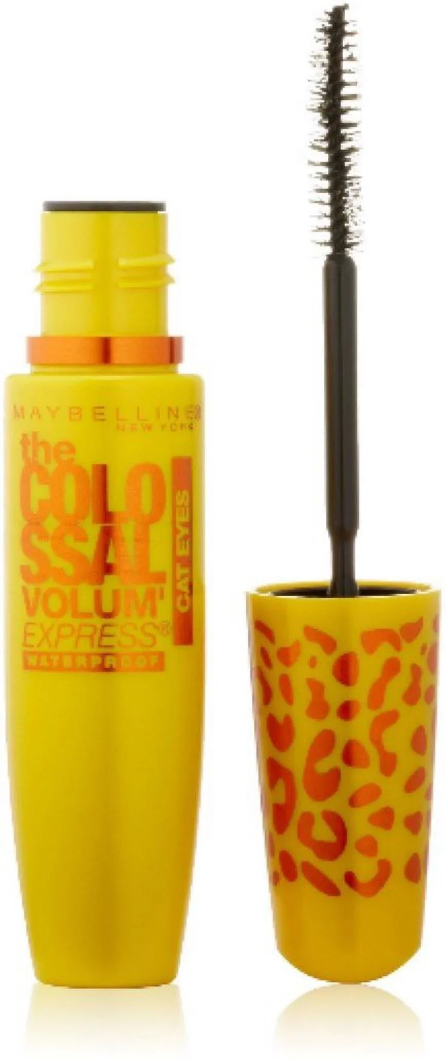 Maybelline [241] Volum, Mascara, Glam Cat Waterproof Colossal Eyes Black Express