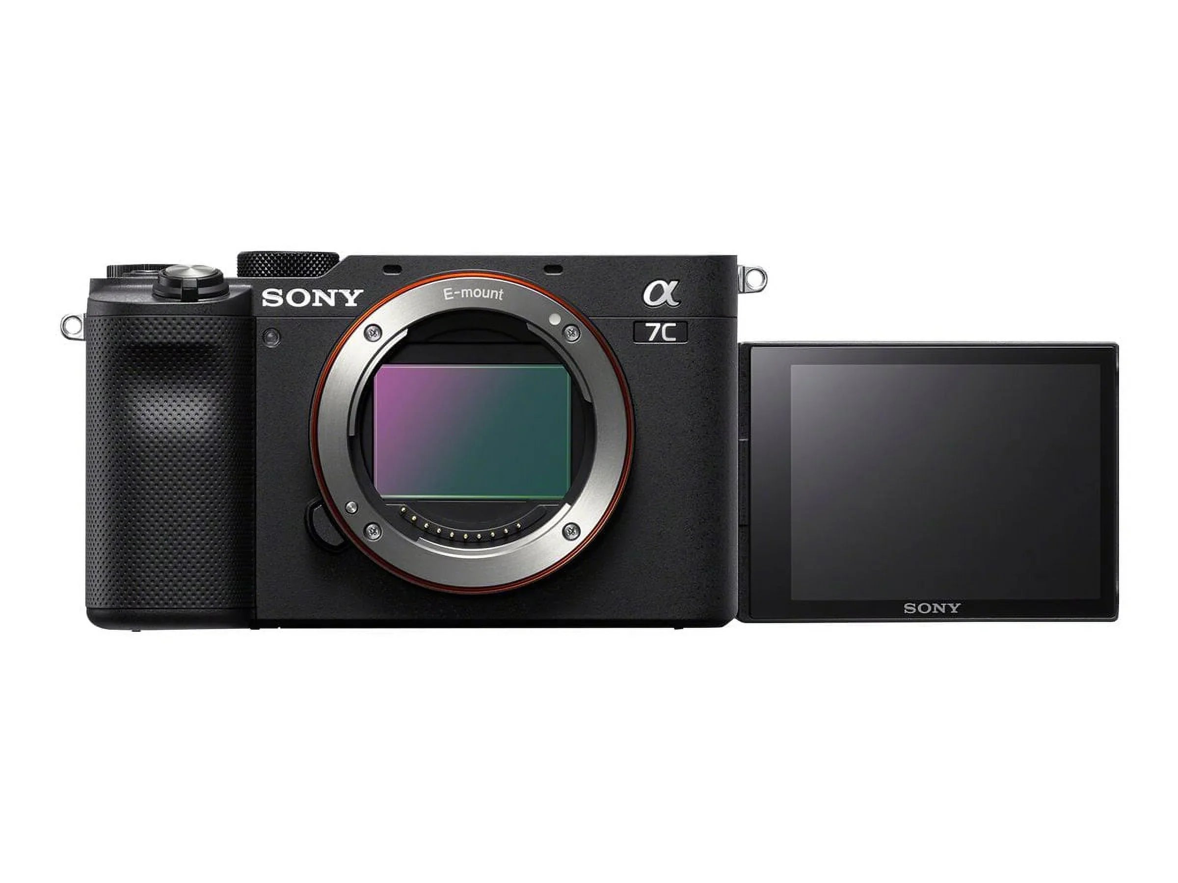 MP 24.2 a7C 4K Sony - - mirrorless LAN, - 30 ILCE-7C / Digital - Wireless Frame black body - fps - only Full camera NFC, - Bluetooth -