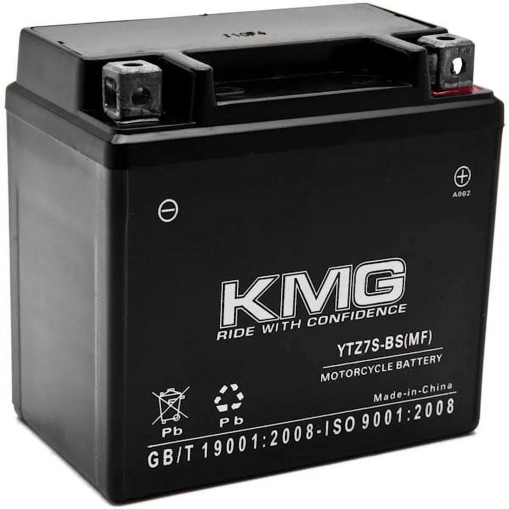 Free ATV 12V Performance Powersport Watercraft Replacement SMF High Snowmobile Scooter Battery YTZ7S Maintenance OEM Sealed KMG Motorcycle