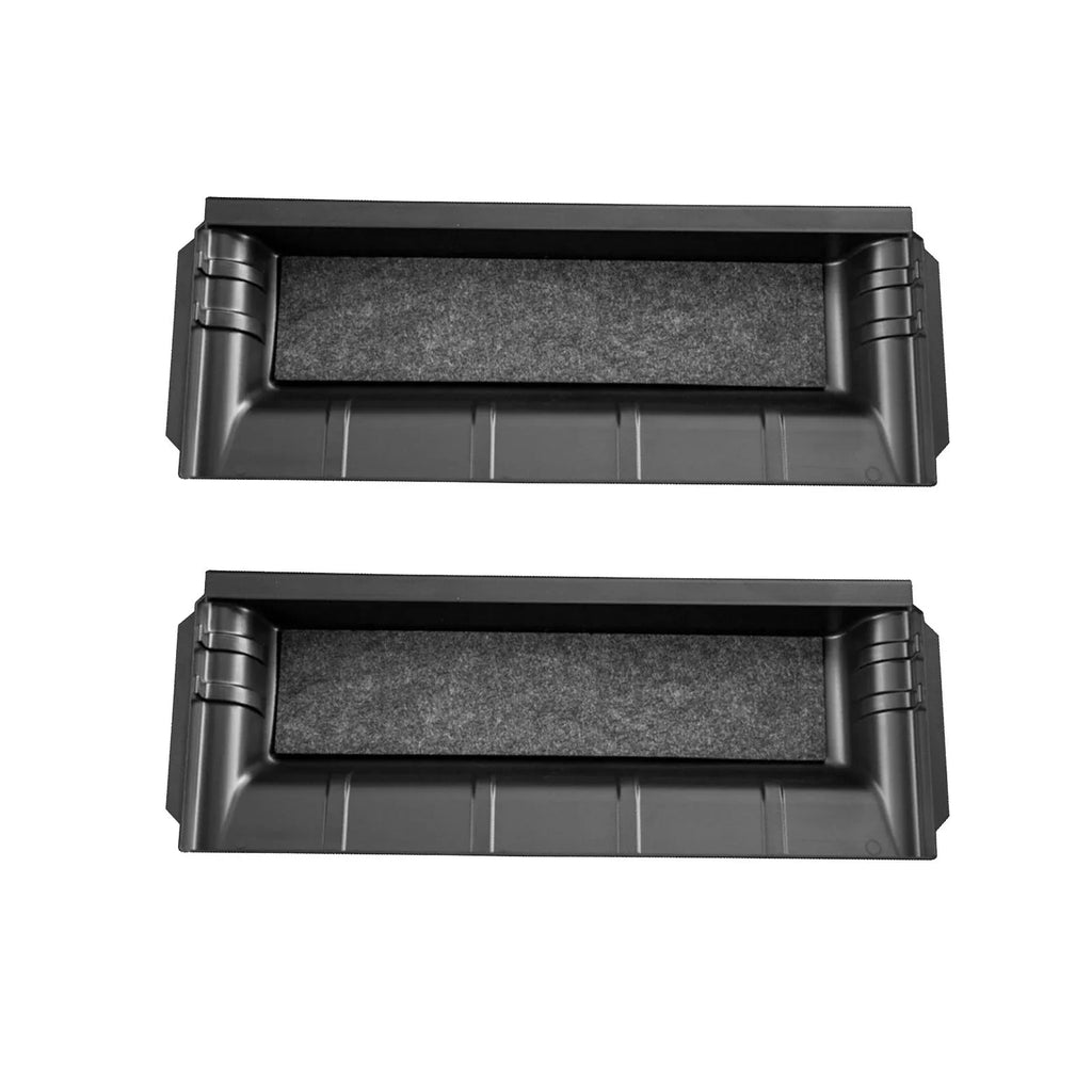 Storage under Seat Accessories Hidden Box Tray Car Interior Decoration 2Pieces Hidden