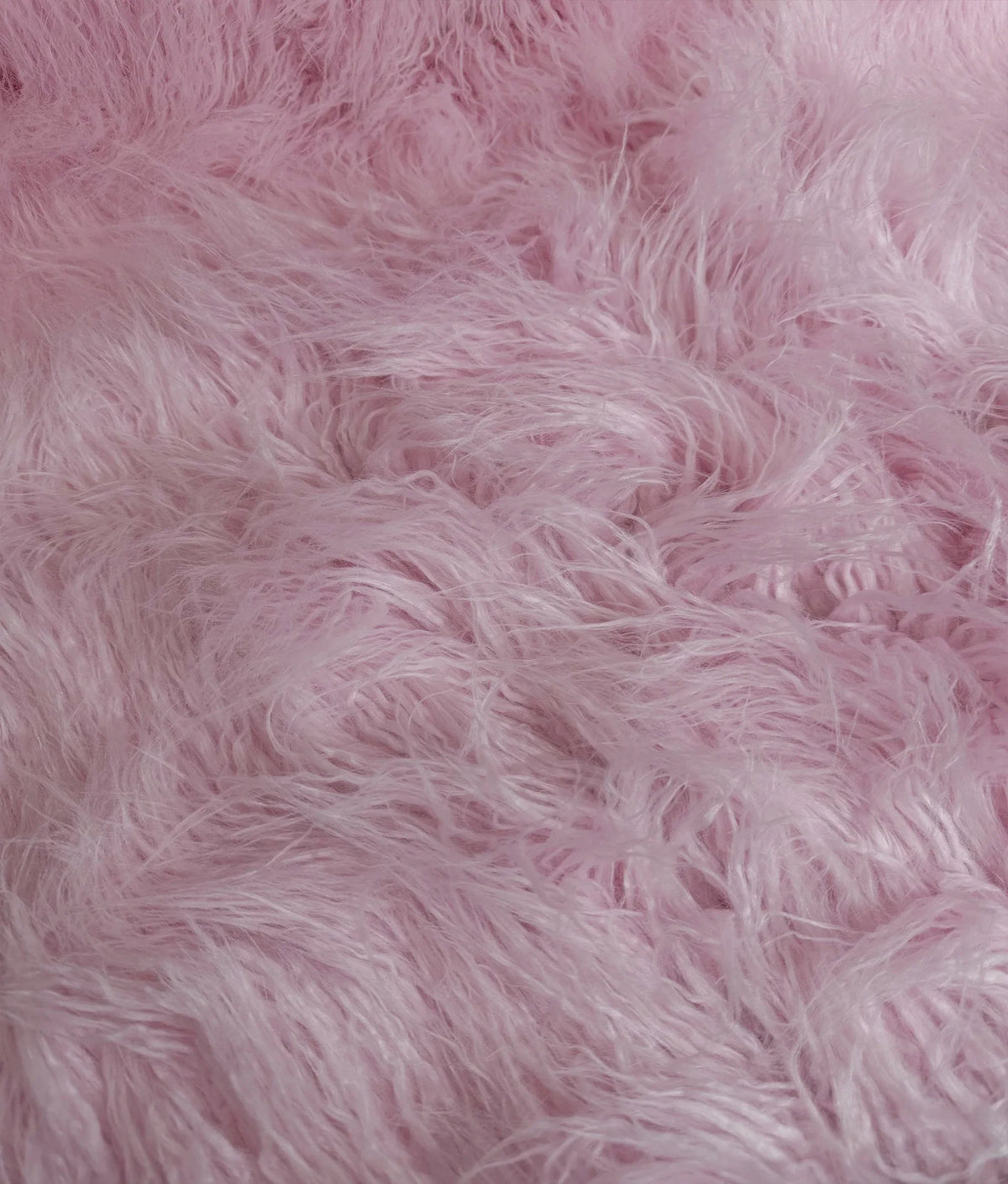LONG 3.5" Japanese CURLY (Pink) Fire / Fake Sold Cosplay Yard Wide Faux by Craft, 58" Pile Yak Sewing Yard 2.3oz FUR Continuous Per Yarn Retardant
