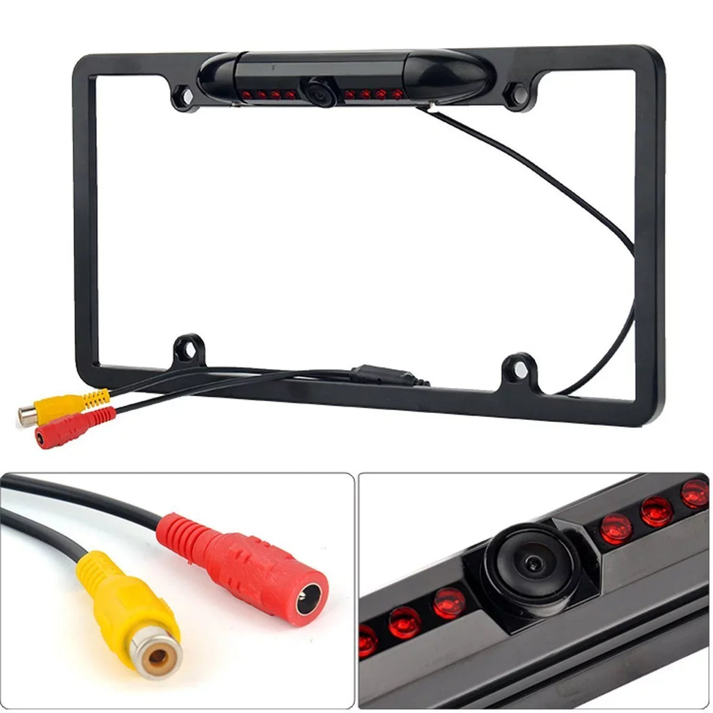 for Van License Frame Truck, Trailer, Camera Plate Bus Backup Rearview