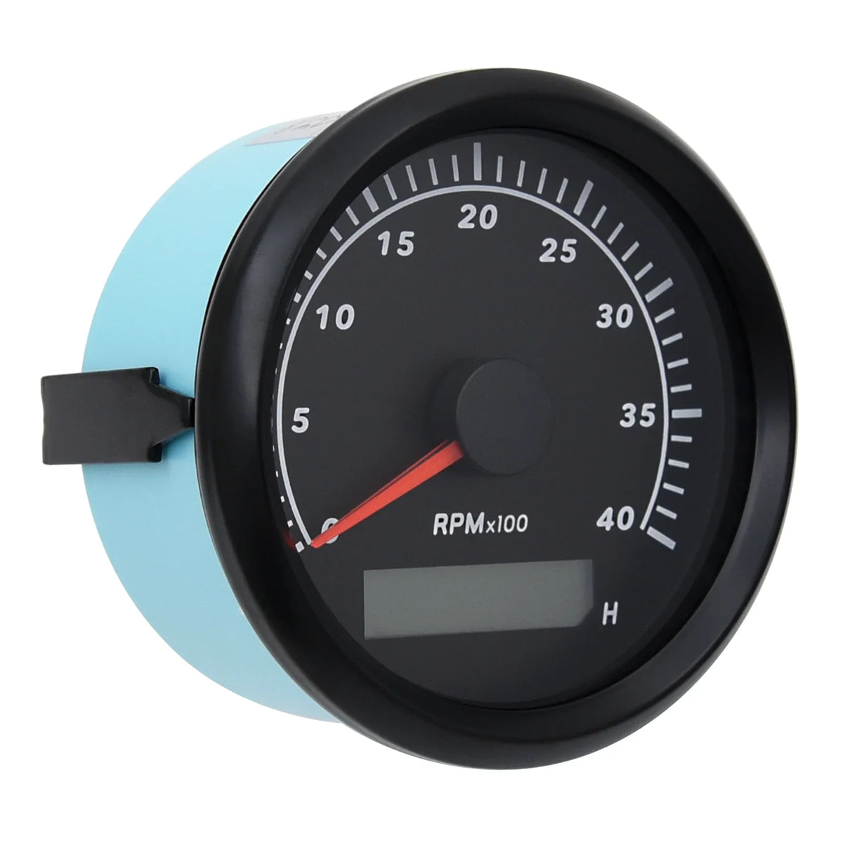 for Gauge Tachometer Geloo 85mm Meter Hour RV 0-4000RPM Boat Tachometer Marine Truck Car Waterproof
