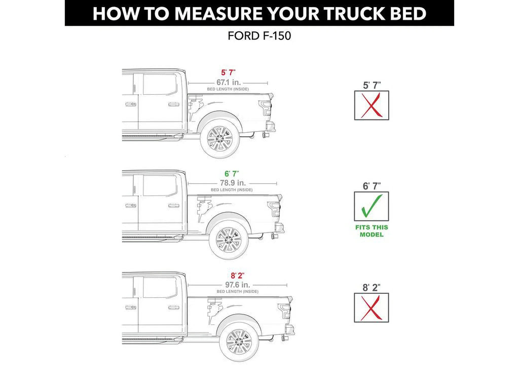 Truck - (78.9") with by Tonneau | RealTruck Ford 7" G2 2020 BAK Folding Compatible Bed | Bed 2015 F-150 226327 Cover BAKFlip 6' Hard