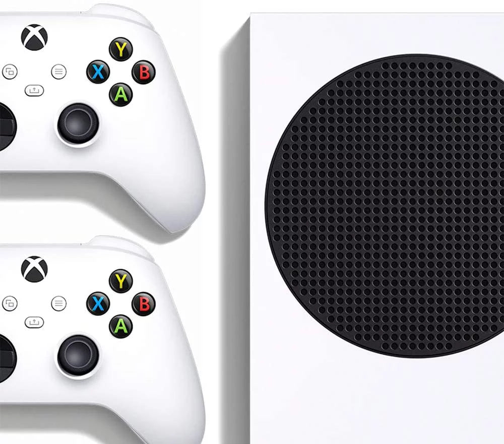 New White SSD Xbox New 2020 Bundle With - 512GB Robot Xbox TWO Wireless Controllers