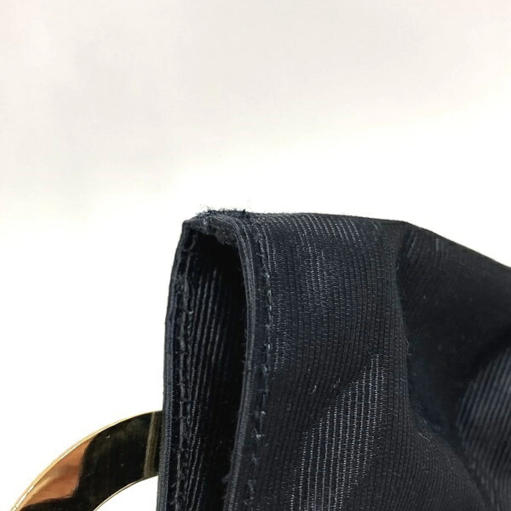 bag handbag (Good) circle mini CELINE Pre-Owned fittings nylon Celine metal ladies