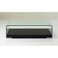 Coffee & Dark 159A Modern - Oak Glass Table