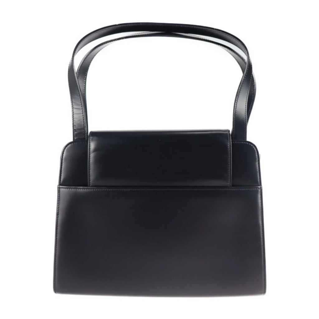 handbag dark mini Cartier CARTIER Pre-Owned calf line bag sapphire navy (Good)